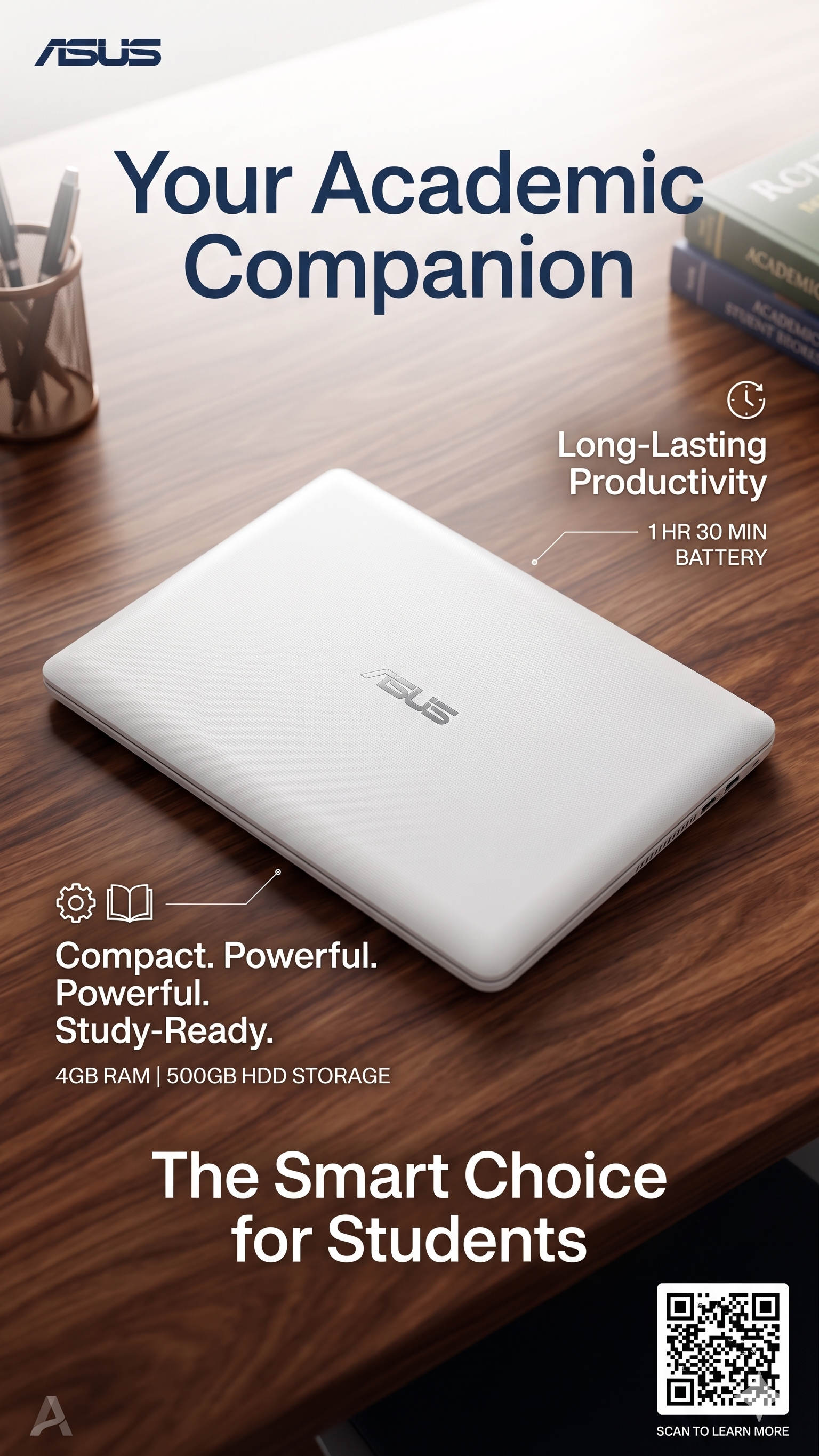 ASUS X200 Laptop  - White (Refurbished)