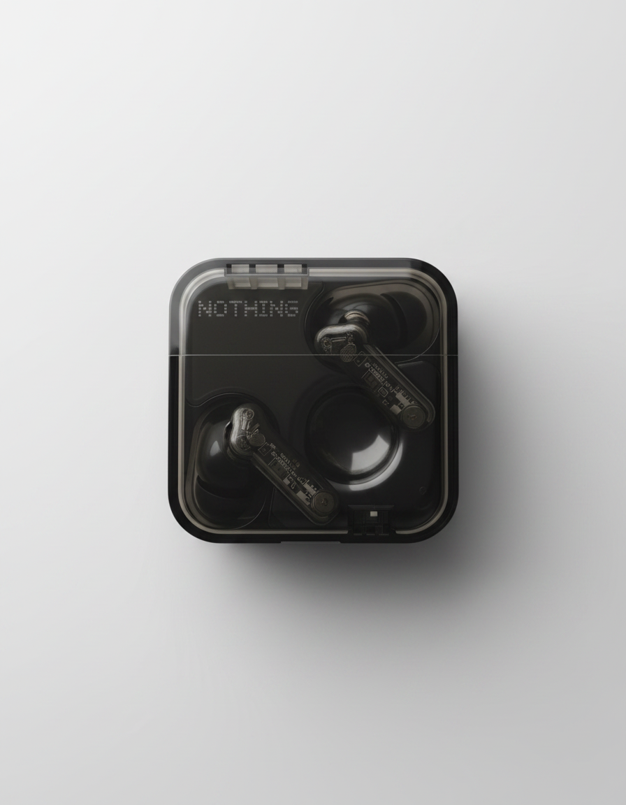 Nothing Ear (Transparent) - Premium Wireless Earbuds with High-Res Audio