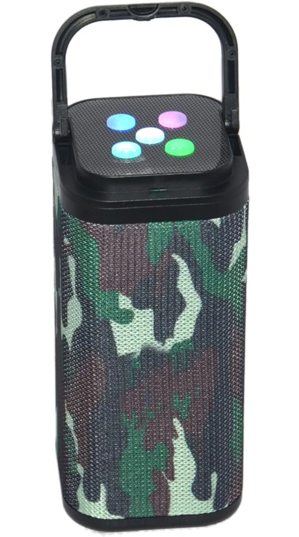 S2H Studio 35 Portable Wireless Bluetooth Speaker with 10 Hours Playtime, Rugged Army Camouflage Design, Heavy Bass, and In-Built Handle (Military Green)